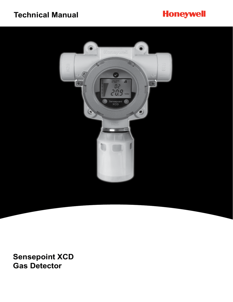 Honeywell Sensepoint XCD Technical Manual