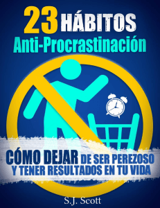 23 HABITOS ANTI PROCRASTINACION(1).pdf · versión 1