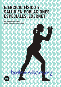 Ejercicio Fisico y Salud en Poblaciones Especiales