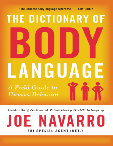El diccionario del lenguaje corporal Joe