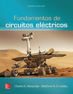 Fundamentos de circuitos eléctricos, 5ta. Edición - Charles K. Alexander