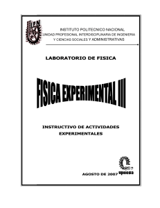 Física Experimental III. Laboratory