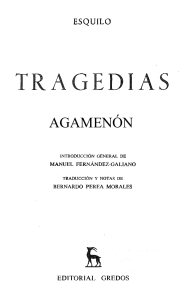 (Biblioteca Clásica) Esquilo  Perea Morales, Bernardo (trans.) - Tragedias-Gredos (1993)