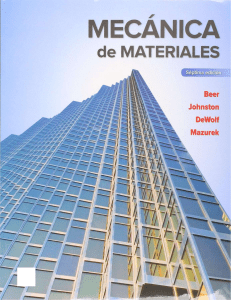 Mecánica de Materiales: Libro de Texto Universitario