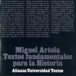 Textos Fundamentales para la Historia.- Artola, M. (1985)