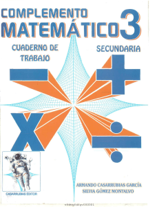 matematicas 3 (complemento matematico)
