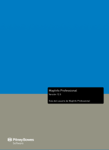 MapInfo Professional Versión 12-5 Guía del usuario de MapInfo Professional