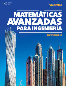 Matematicas Avanzadas para Ingenieria - 7ma Edicion