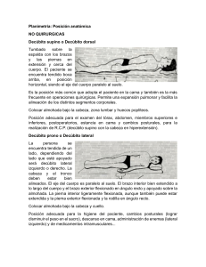 3.Planimetria - Posiciones anatomicas
