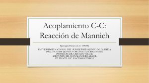 Reacción de Mannich