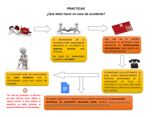 Protocolo Seguro Escolar  (Diagrama)