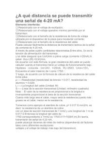 A qué distancia se puede transmitir una señal de 4