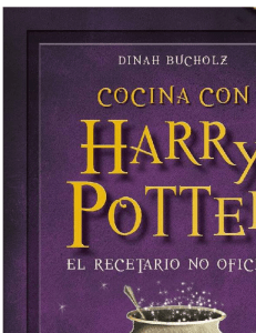 Cocina con Harry Potter (FUERA - Bucholz, Dinah