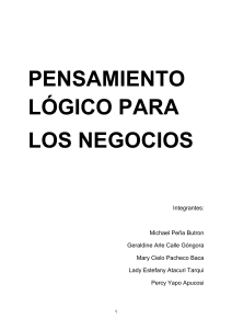 PENSAMIENTO LOGICO TRABAJO 3