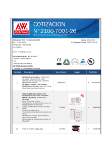 AW-2100-7001-26 CINTA TRANSPORTADORA