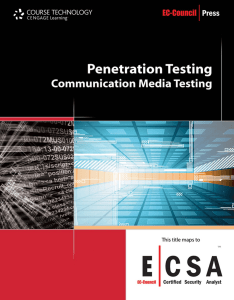 Penetration Testing Communication Media Testing, 1st Edition 2