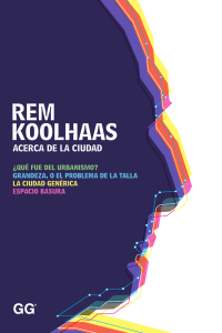ACERCA DE LA CIUDAD REM KOOHAAS