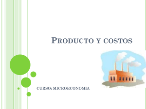 CLASE No. 5 Producto y Costos (1)