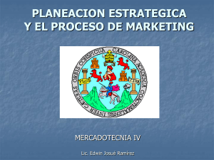 Planeación Estrategica y Marketing
