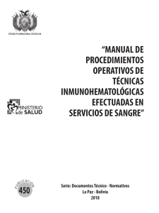 Manual de Procedimientos Operativos de Tecnicas Inmunohematologicas opt