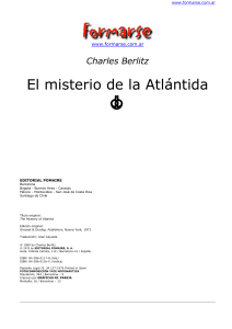 Berlitz, Charles. El misterio de la Atlántida