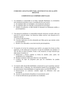 psicotecnica, COMPETENCIAS COMPORTAMENTALES  PUEDE SERVIR DE REPASO(2)