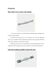 Tractor linkage