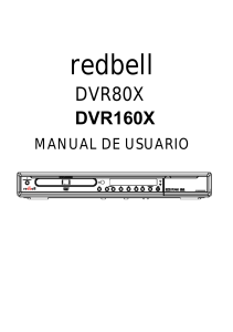 Redbell DVR80X-160X Manual