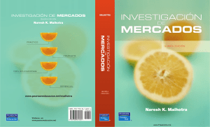 Investigación de Mercados, 5ta Edición - Malhotra