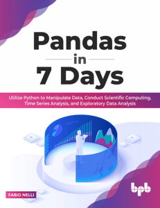 Nelli F. Pandas in 7 Days. Utilize Python...Manipulate Data 2022