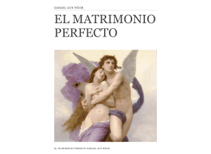 EL MATRIMONIO PERFECTO EL MATRIMONIO PERFECTO