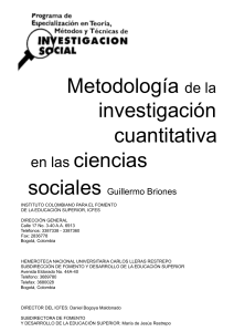 Briones, Guillermo - Metodología de la investigación cuantitativa en las ciencias sociales [2002]