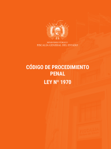 Código Procedimiento Penal