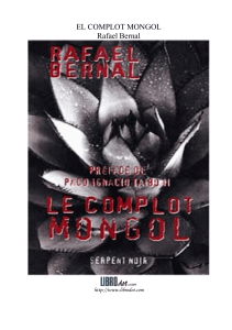 Rafael Bernal - El complot mongol