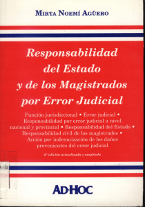 Aguero, N. Responsabilidad-del-Estado-y-los-magistrados-por Error Judicial
