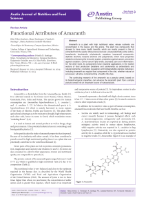 Velez-Jimenez-2014-Functional attributes of amaranth