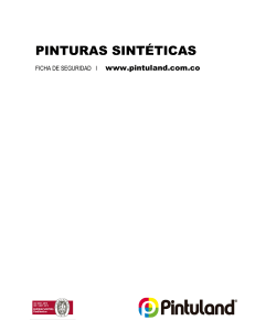 FDS de Pinturas Sintéticas: Guía de Seguridad y Manejo