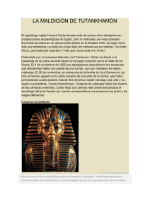 La maldición de Tutankhamón