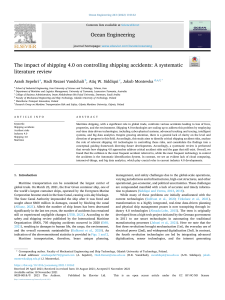 2022 The impact of shipping 4.0 on controlling shipping accidents A systematic literature review