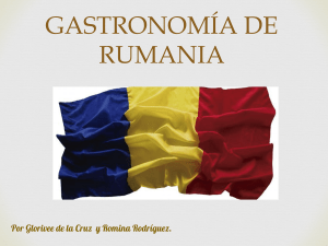 Gastronomía de Rumania