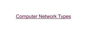 COMPUTER NETWORK TYPES