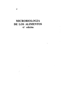 Frazier (1976). Microbiología de Alimentos.