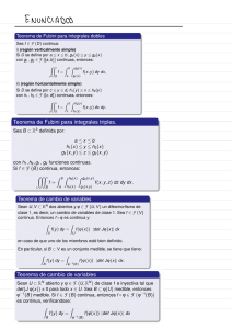 Enunciados Integrales