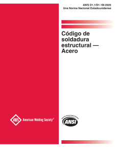 AWS-D1.1 2020 Español