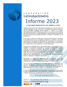 LAtinobarometro 2023