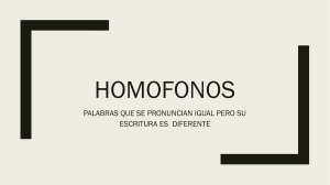 HOMOFONOS [Autoguardado]