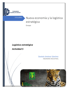 Nueva Economia y Logistica Estratégica