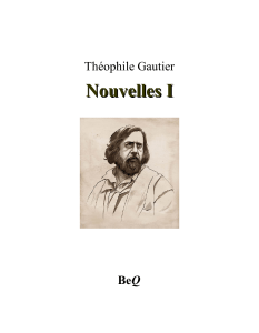 Theophile Gautier Nouvelles 1