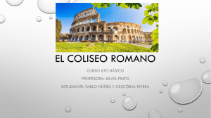 Coliseo Romano Pablo Cristobal