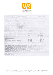 METIL CELULOSA - COA 388587 VR